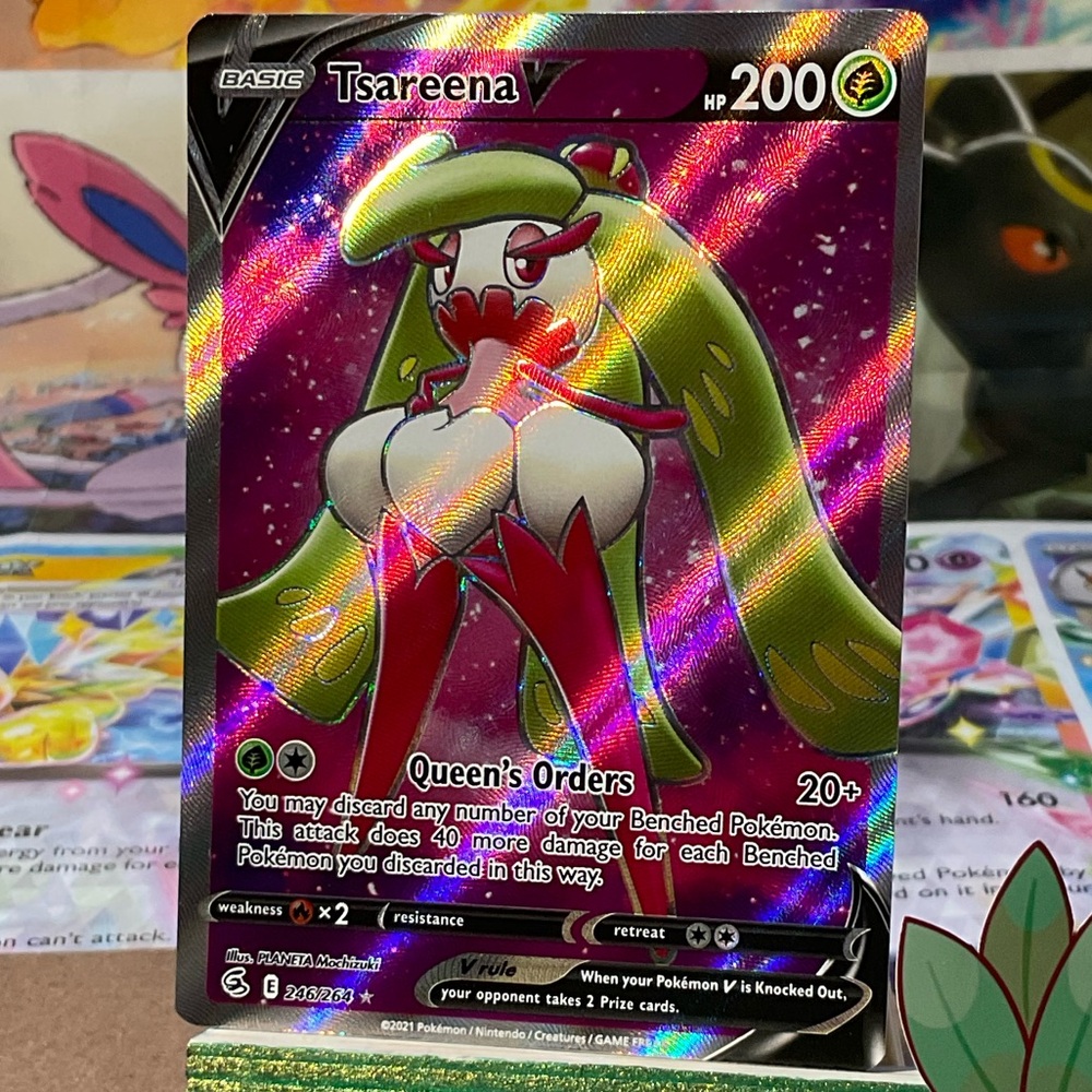 Tsareena V Full Art UR Sw&Sh Fusion Strike 246/264